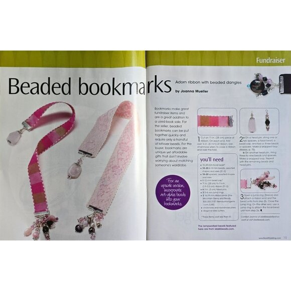 Bead Style Magazine Special Issue November 2008 Beading Parties - Picture 7 of 15